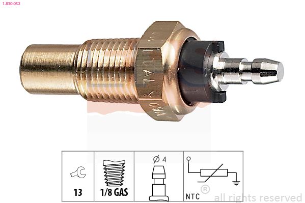 EPS 1.830.052 Sensor, coolant temperature