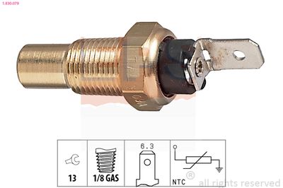 Sensor, coolant temperature EPS 1.830.079