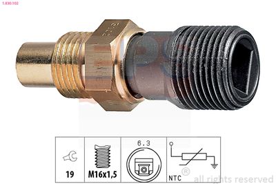 Sensor, coolant temperature EPS 1.830.102