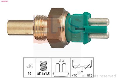 Sensor, coolant temperature EPS 1.830.140