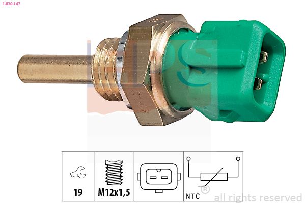 EPS 1.830.147 Sensor, coolant temperature