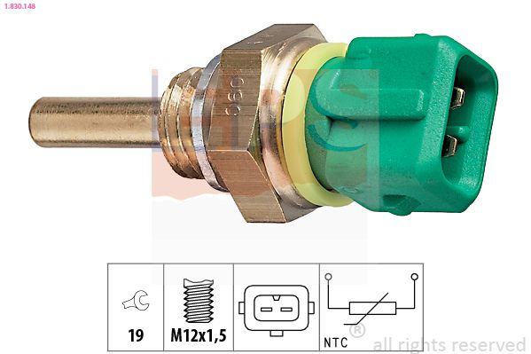 EPS 1.830.148 Sensor, coolant temperature