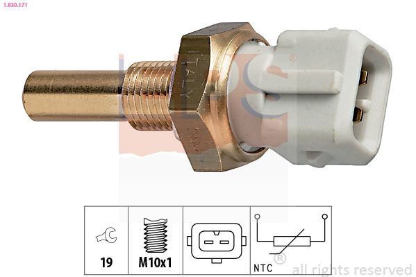 EPS 1.830.171 Sensor, coolant temperature