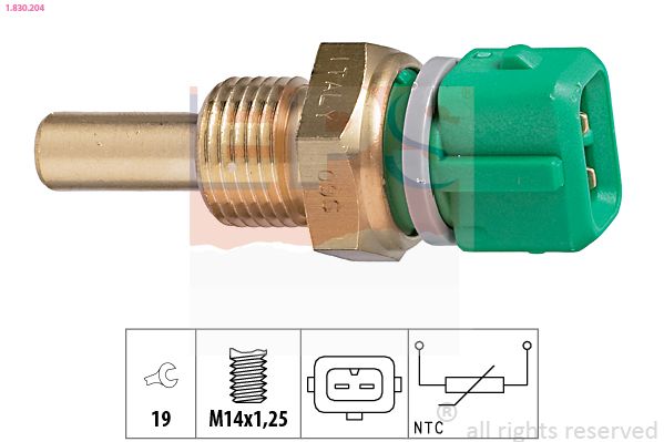 EPS 1.830.204 Sensor, coolant temperature