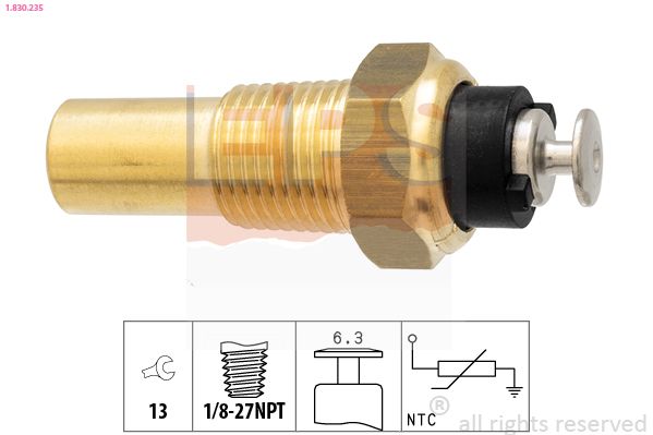 EPS 1.830.235 Sensor, coolant temperature