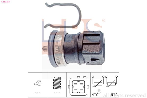 EPS 1.830.251 Sensor, coolant temperature