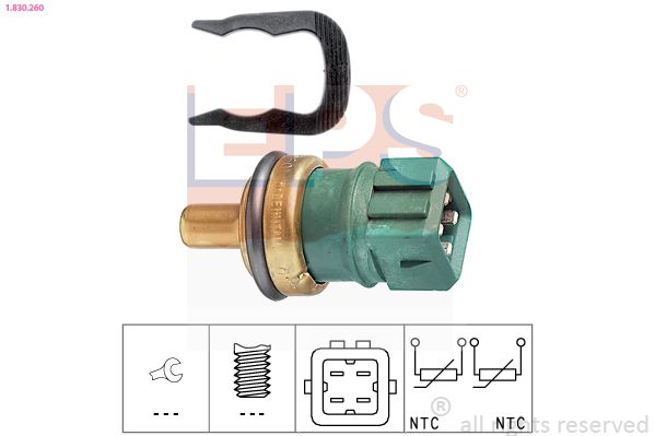 EPS 1.830.260 Sensor, coolant temperature
