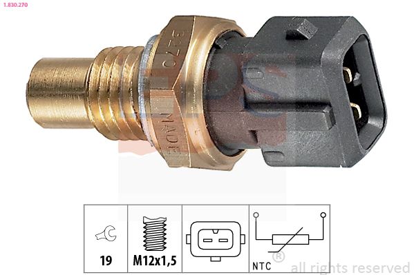 EPS 1.830.270 Sensor, coolant temperature