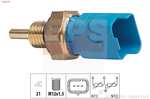 EPS 1.830.291 Sensor, coolant temperature