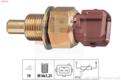 Sensor, coolant temperature EPS 1.830.321