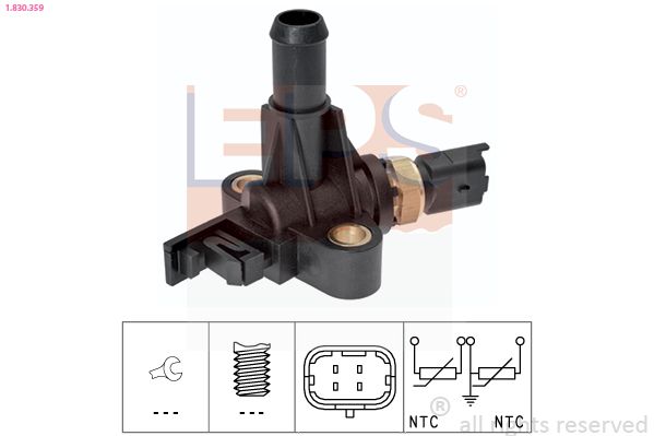 EPS 1.830.359 Sensor, coolant temperature