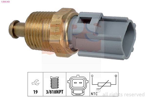 EPS 1.830.363 Sensor, oil temperature