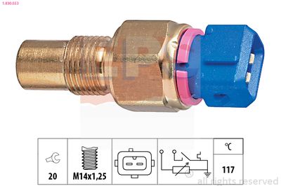 Sensor, coolant temperature EPS 1.830.553