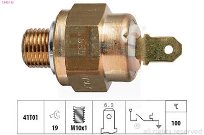 Temperature Switch, coolant warning lamp EPS 1.840.132