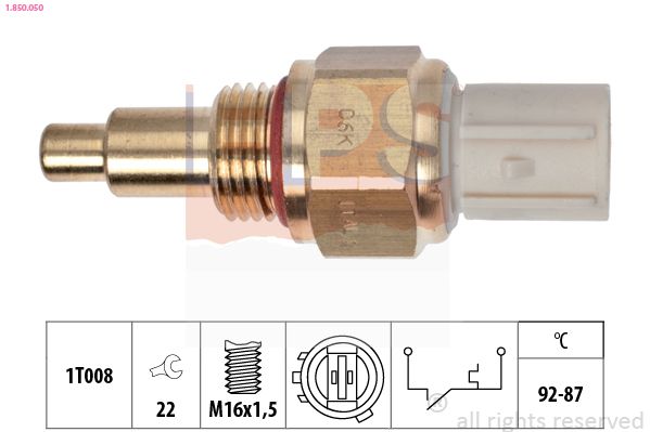 EPS 1.850.050 Temperature Switch, radiator fan
