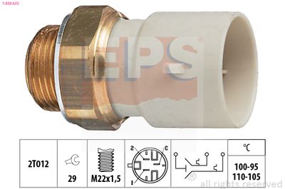 Temperature Switch, radiator fan EPS 1.850.632