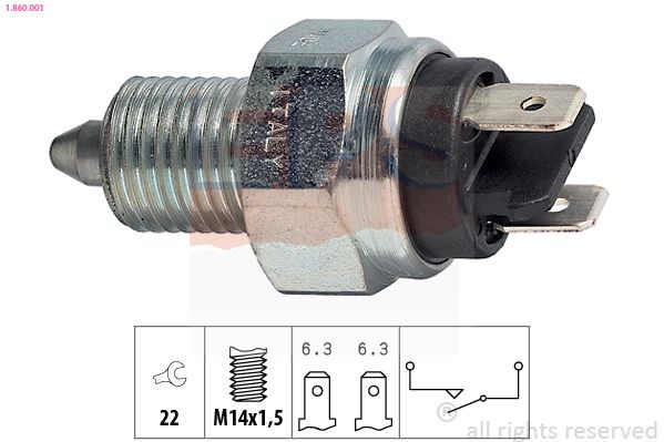 EPS 1.860.001 Switch, reverse light