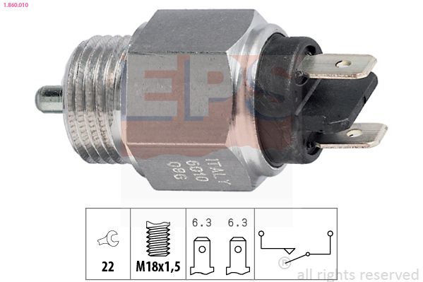 EPS 1.860.010 Switch, reverse light