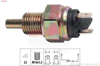 Switch, reverse light EPS 1.860.035