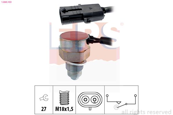 EPS 1.860.103 Switch, reverse light