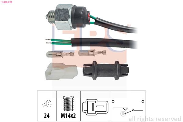 EPS 1.860.225 Switch, reverse light
