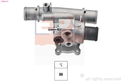 Thermostat, coolant EPS 1.880.116