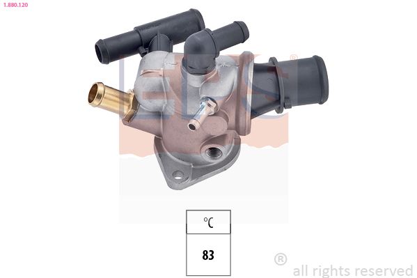 EPS 1.880.120 Thermostat, coolant