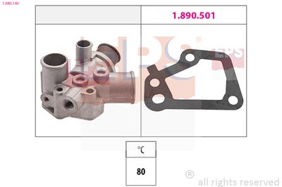 Thermostat, coolant EPS 1.880.146