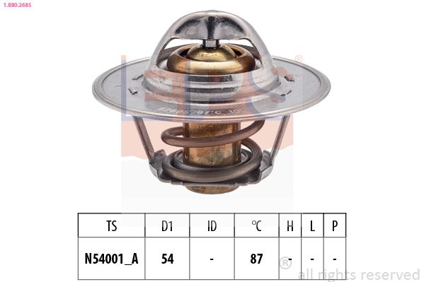 EPS 1.880.268S Thermostat, coolant