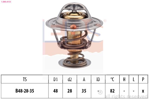 EPS 1.880.415S Thermostat, coolant