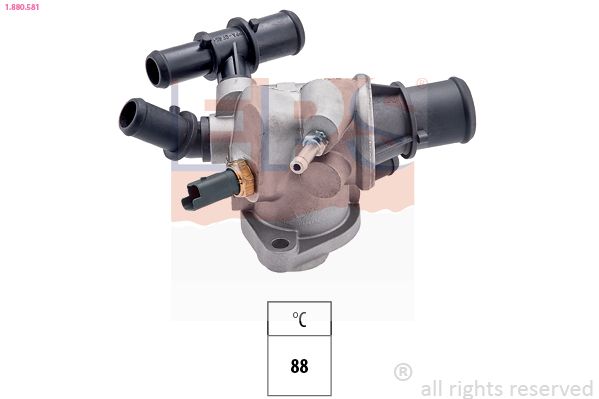 EPS 1.880.581 Thermostat, coolant