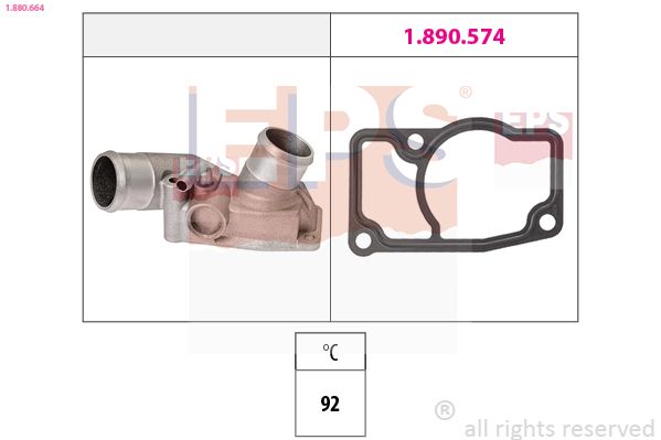 EPS 1.880.664 Thermostat, coolant