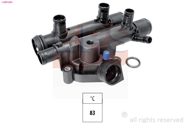 EPS 1.880.666 Thermostat, coolant