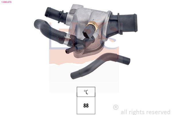 EPS 1.880.676 Thermostat, coolant