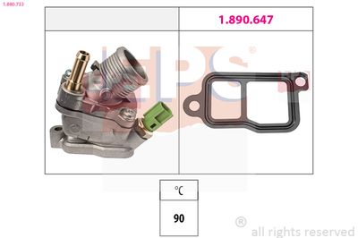 Thermostat, coolant EPS 1.880.733