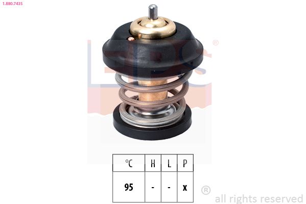 EPS 1.880.743S Thermostat, coolant
