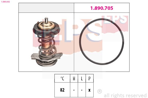 EPS 1.880.842 Thermostat, coolant