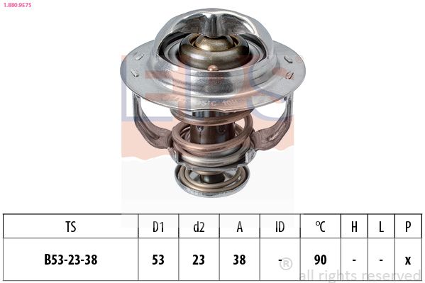 EPS 1.880.957S Thermostat, coolant