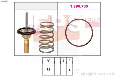 Thermostat, coolant EPS 1.880.992