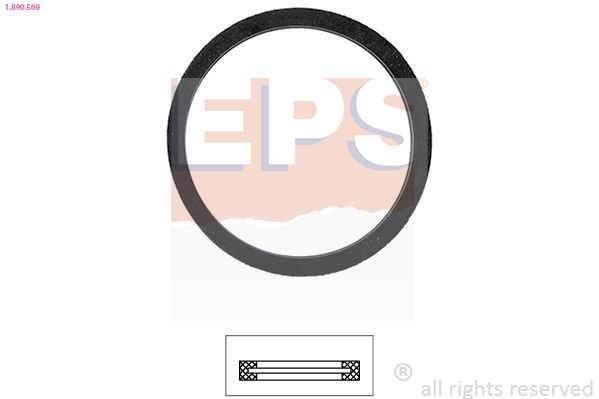 EPS 1.890.569 Seal, thermostat