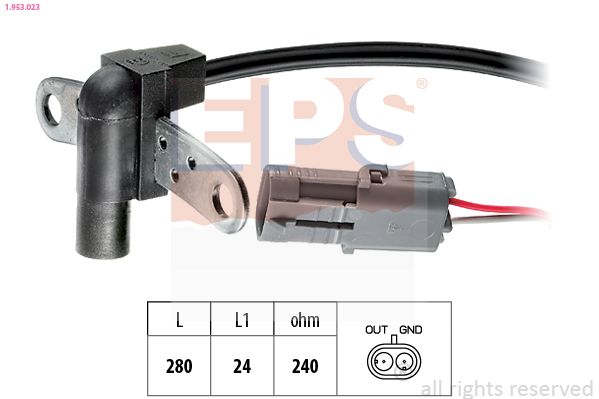 EPS 1.953.023 Sensor, crankshaft pulse
