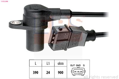 Sensor, crankshaft pulse EPS 1.953.046