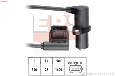 Sensor, camshaft position EPS 1.953.071
