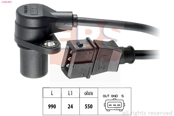 EPS 1.953.073 Sensor, crankshaft pulse