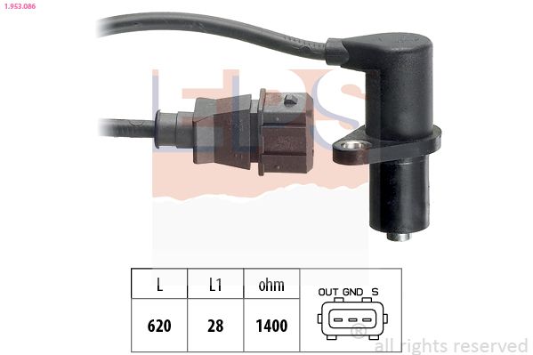EPS 1.953.086 Sensor, RPM