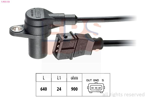 EPS 1.953.132 Sensor, crankshaft pulse