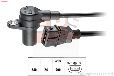 Sensor, crankshaft pulse EPS 1.953.132