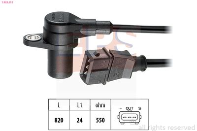 Sensor, crankshaft pulse EPS 1.953.151