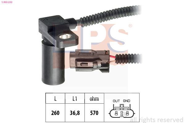 EPS 1.953.232 Sensor, RPM