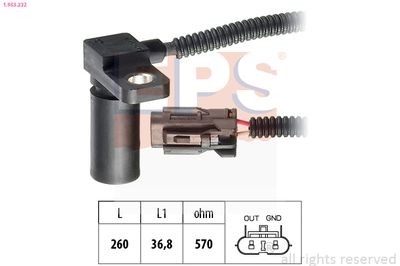 Sensor, RPM EPS 1.953.232